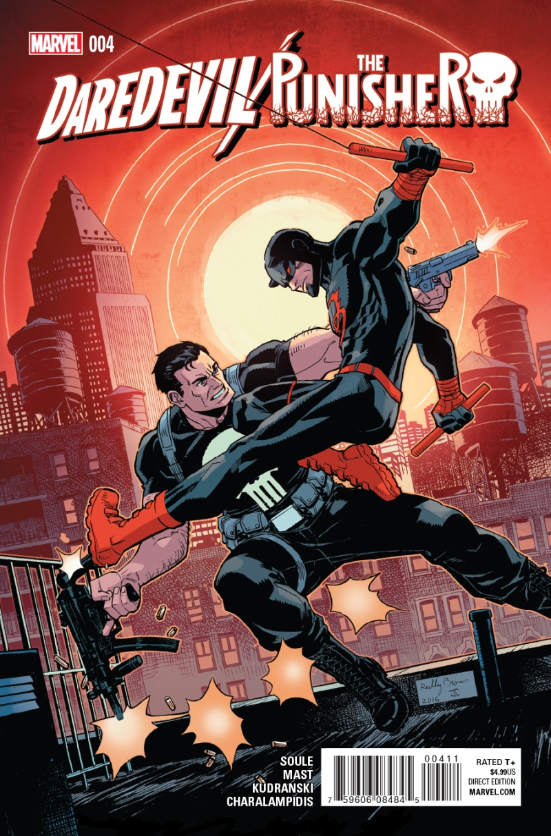 Daredevil Punisher #4 Cover