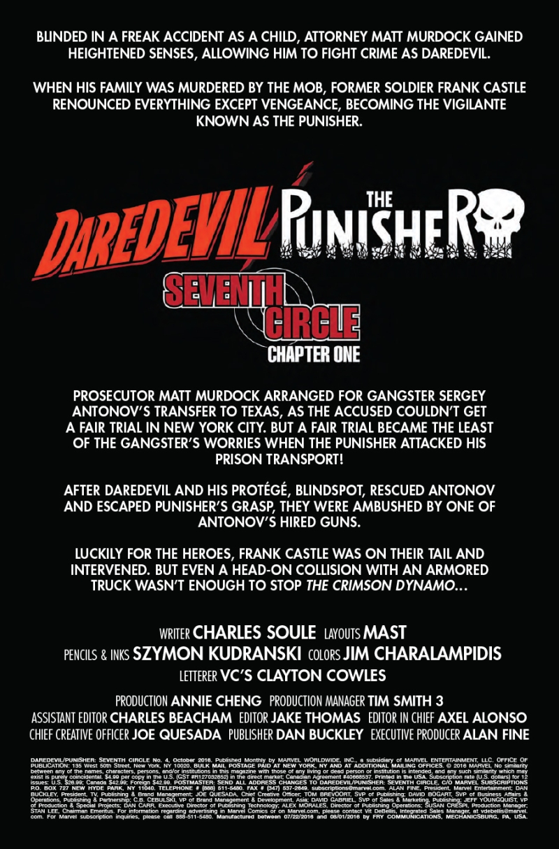 Daredevil Punisher #4 Page 1